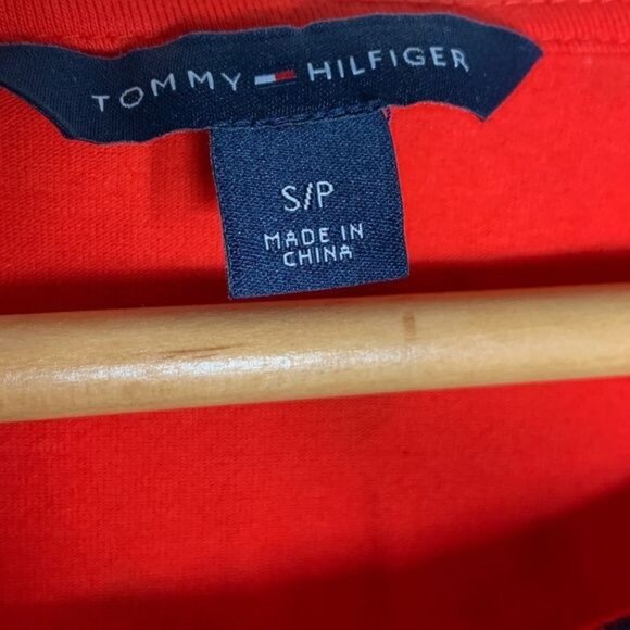 Tommy Hilfiger Red Sleeveless Mini Shift Dress Women’s Small - Picture 8 of 9